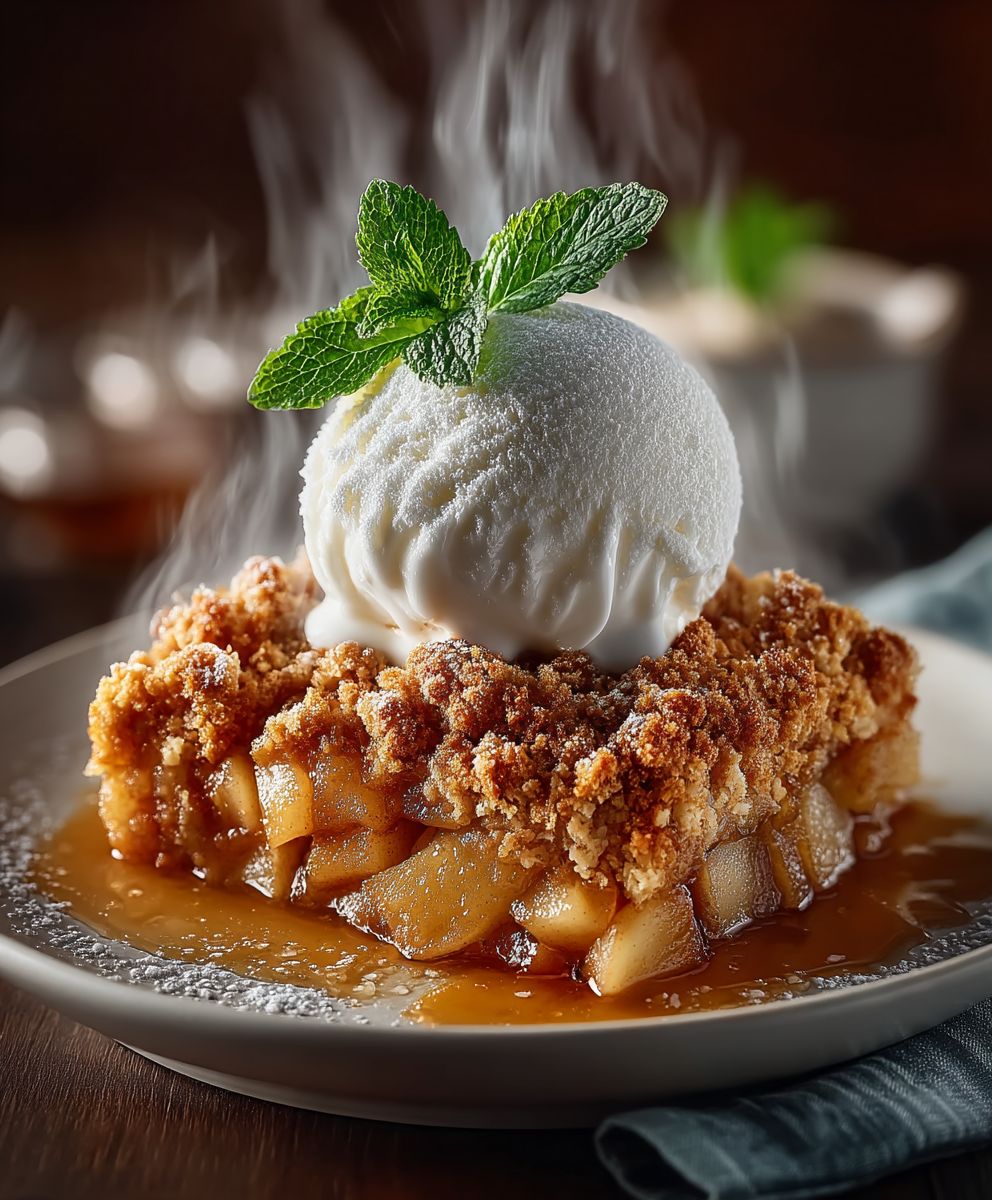 Sugar-Free Apple Crisp