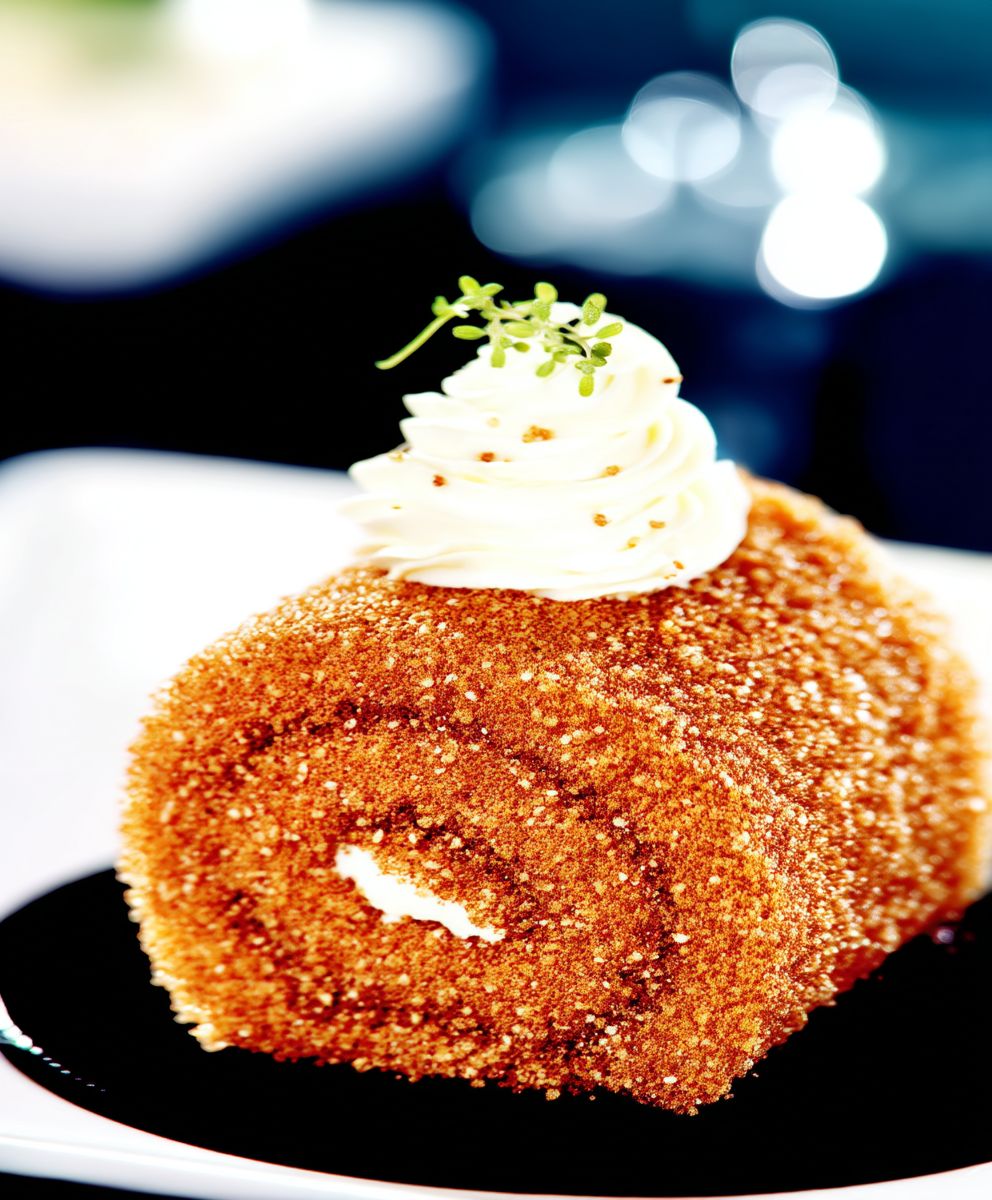 Pumpkin Roll Cake