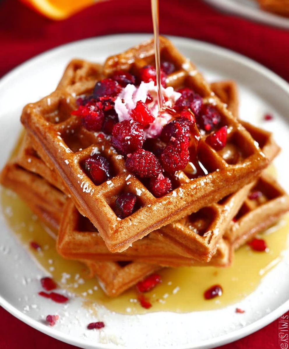 Gingerbread Waffles