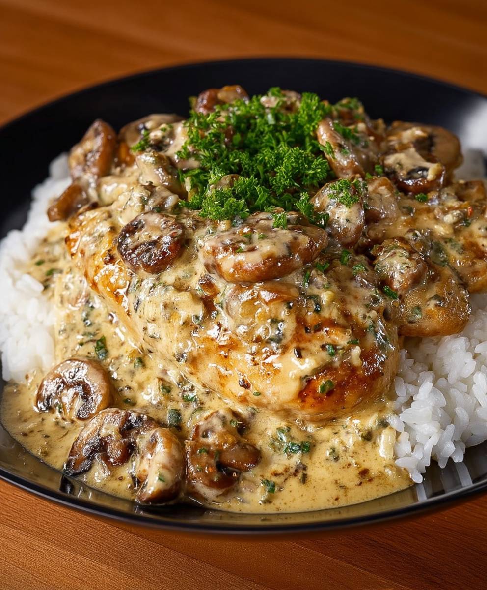 Creamy Mushroom Chicken